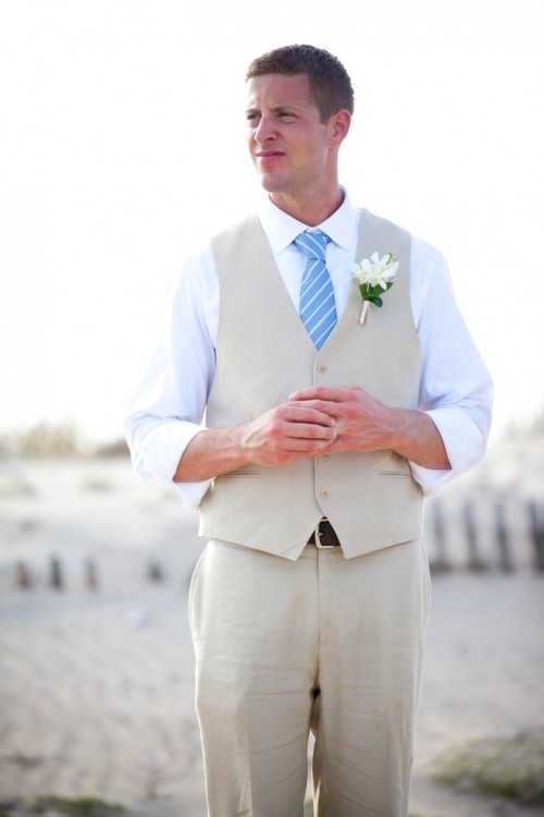 Beach Groom Wedding Attire Ideas - Abaco Weddings